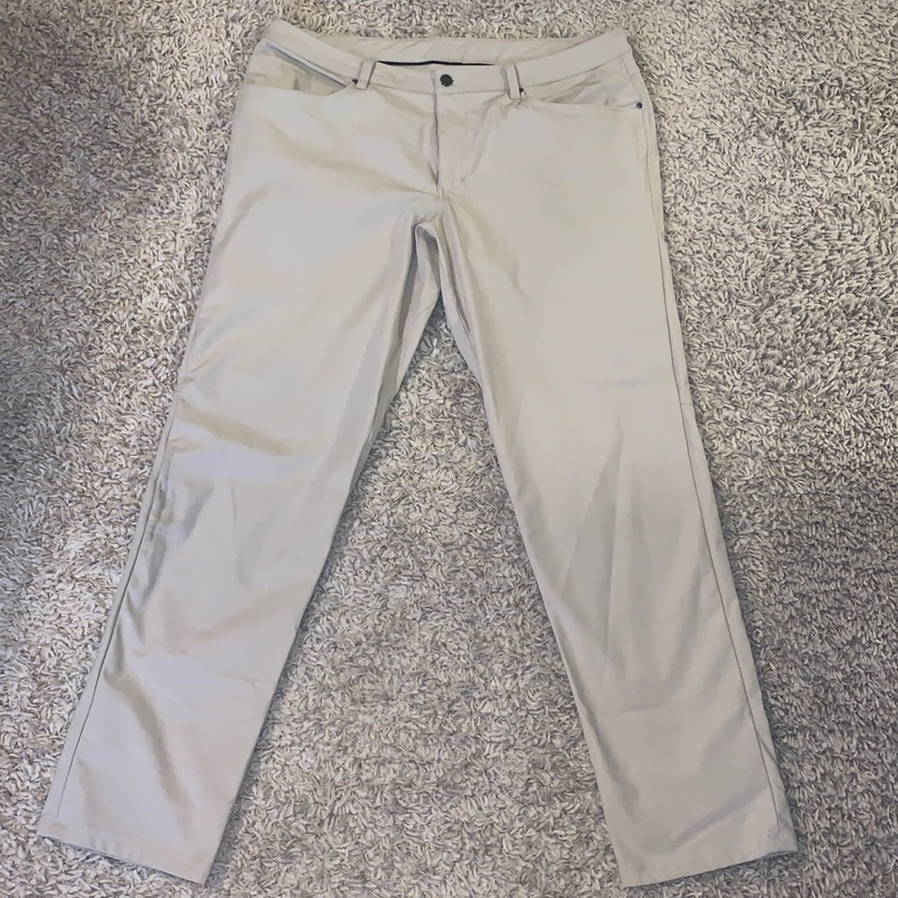 Lululemon classic khaki pants